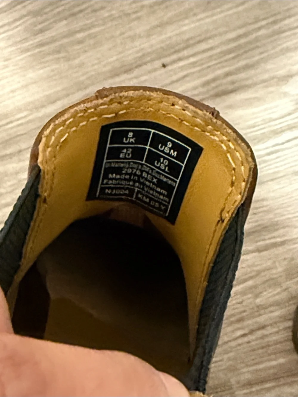 Dr. Martens Brown Leather Chukka Boots with Black Elastic Panels